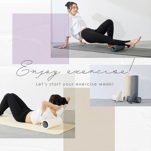 フォームローラー2pcsセット 23-190 アイボリー 7259945 │アイリス