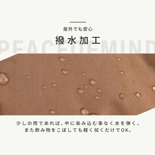 寝袋 3wayタイプ 撥水加工 封筒型 ブラウン X0017V キャンプ 寝具  _12