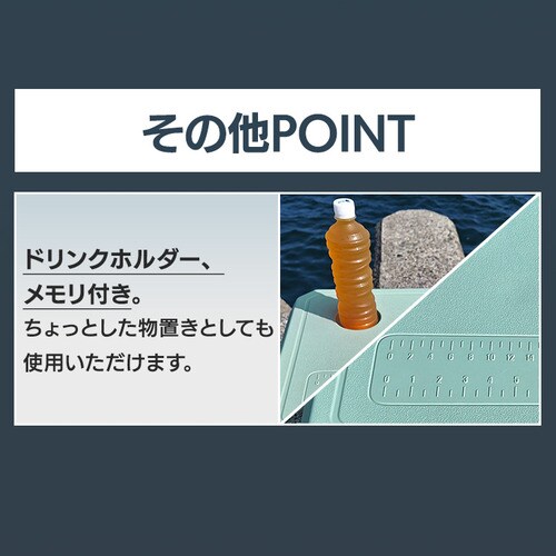クーラーボックス 70L ハードタイプ IS-HCB70-GN グリーン