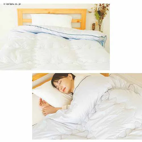 掛け布団 ダブル 吸湿発熱 保温 発熱あったか掛ふとん D ライトグレー KPEK510A-01GY01AP_18