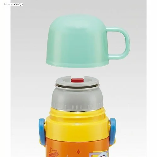 スケーター 超軽量2WAYダイレクトボトル 直飲み410ml コップ350ml SKDC3 カーズ23【プラザセレクト】_8