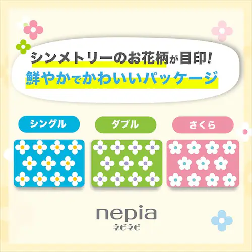 王子ネピア ネピア ネピネピ トイレットロール 1.5倍巻き 8ロール 無香料 全2種類【プラザセレクト】_5