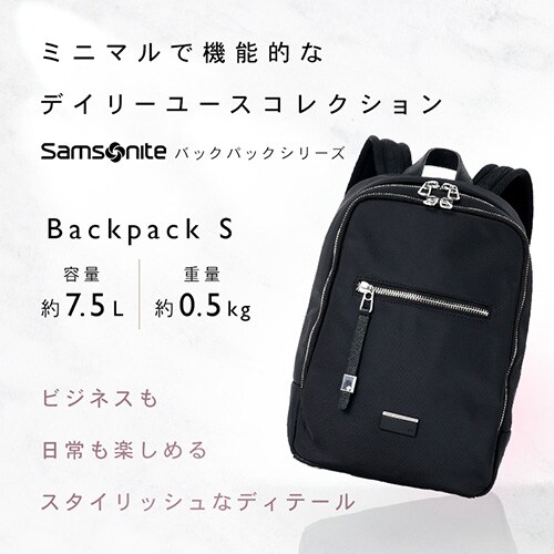 Samsonite BACKPACK S BLACK 144370-1041 yvUZNgzyOszyszysz_2