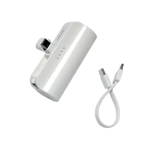 直挿式モバイルバッテリー 5000mAh HD2-MBTCD5000WH ホワイト【プラザセレクト】_4