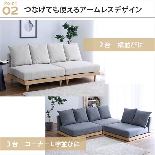 なつや ソファ送料込みまとめ買い用1P g118055]【単品】Legeno オットマン スツール | 家具