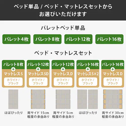 パレットベッド 8枚セット 【プラザセレクト】_18