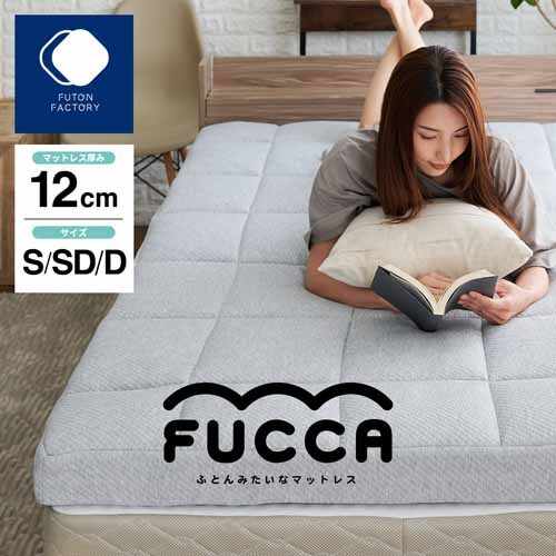 Fucca ӂƂ񉮂}bgX O[ 12cm N2407M12S-GY VO_2