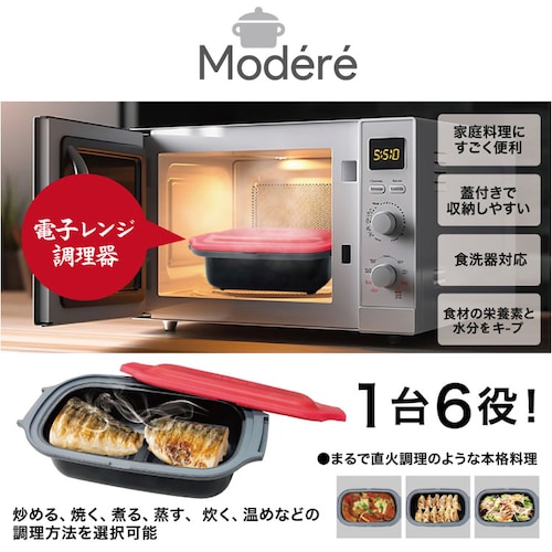 電子レンジ調理器 時短調理 電子レンジ 電子レンジ調理器 HDL-5444 【プラザセレクト】_2