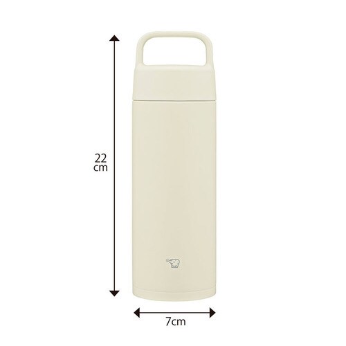 水筒 500ml 象印 シームレスせん SM-RS50 魔法瓶 ハンドル付き