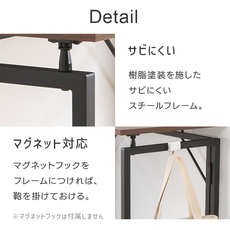 デスク 折りたたみ フォールディングデスク ナチュラル【プラザ