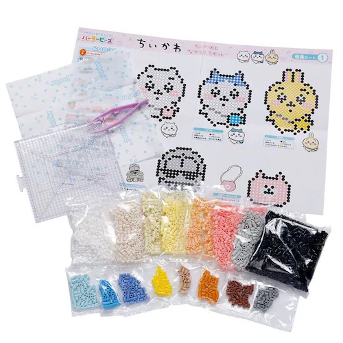 ちいかわ パーラービーズ ちいかわ ちいかわとなかまたちセット 80-57080 【プラザセレクト】_2