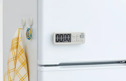 抗菌でか見えタイマー TD-431-BK マットブラック【プラザセレクト】【代引き不可】_3