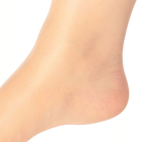 福助 美しく心地いい 伝線しにくい 無地 ストッキング ひざ下丈 口ゴムゆったり ノンラン設計 22〜25cm 340-1111 サワーベージュ(017)【プラザセレクト】_9