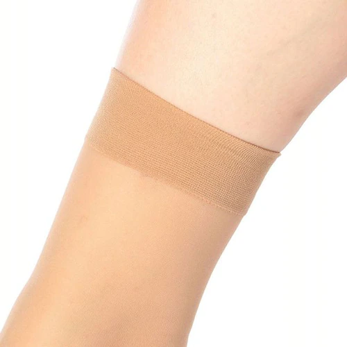 福助 伝線しにくい ショートストッキング クルー丈 22〜25cm 040-1111 サワーベージュ(017)【プラザセレクト】_10