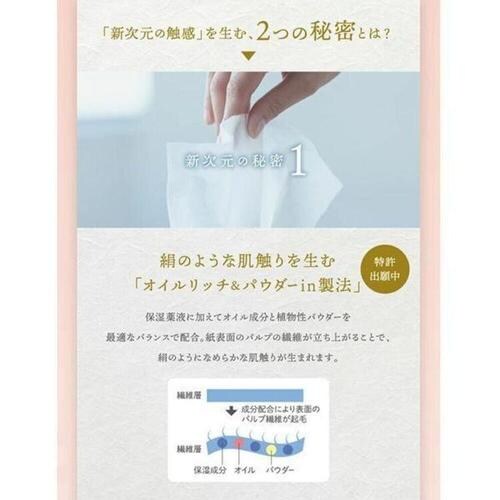 【10個】新保湿ティシュ 絹雲BOXティシュ130組(3枚重ね)×3P 221030_4