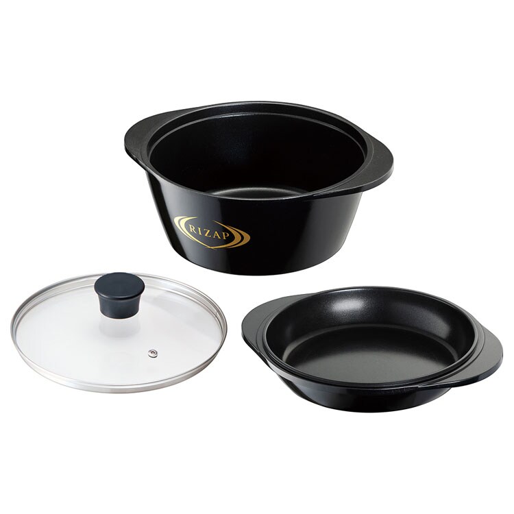 ヘルシー万能鍋 RIZAP ANWP1 【プラザセレクト】 7273549│アイリス