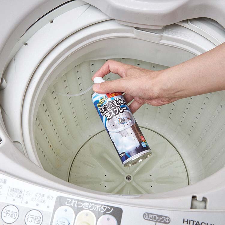 らくらく洗濯槽まるごと泡スプレー 220ml 54024100 【プラザ