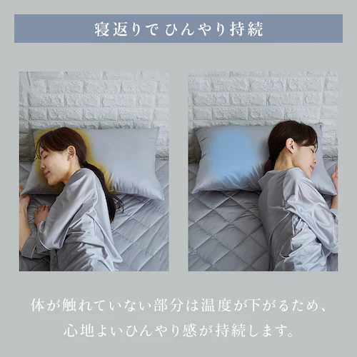 シルクタッチ枕カバー シャンパン【プラザセレクト】_5