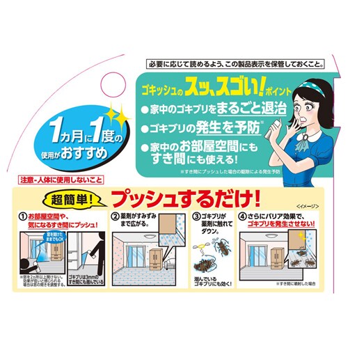 3個】アース製薬 ゴキッシュ スッ、スゴい! 60プッシュ 16ml 3個】アース製薬 ゴキッシュ スッ、スゴい! 60プッシュ 16ml