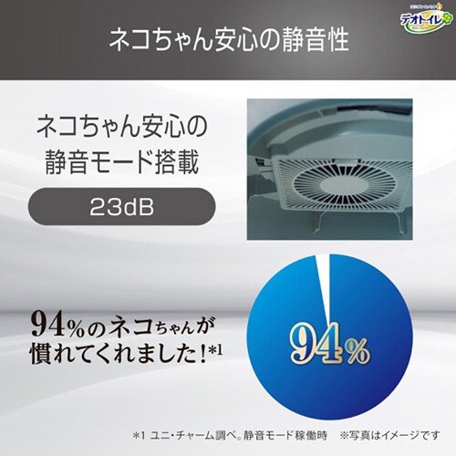 ☆32％OFF☆ユニ・チャーム デオトイレ脱臭ファン＋本体セット