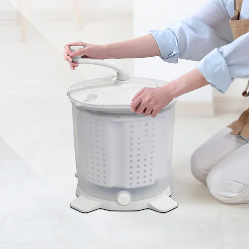 手動洗濯機 小型 ホワイト VS-H026_3