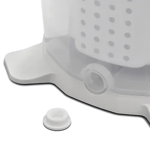 手動洗濯機 小型 ホワイト VS-H026_8