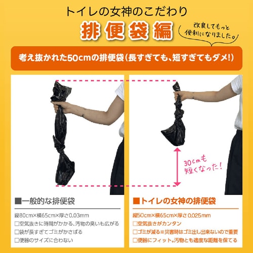 200回用】トイレの女神PREMIUM megami-200 携帯 防災グッズ 防災