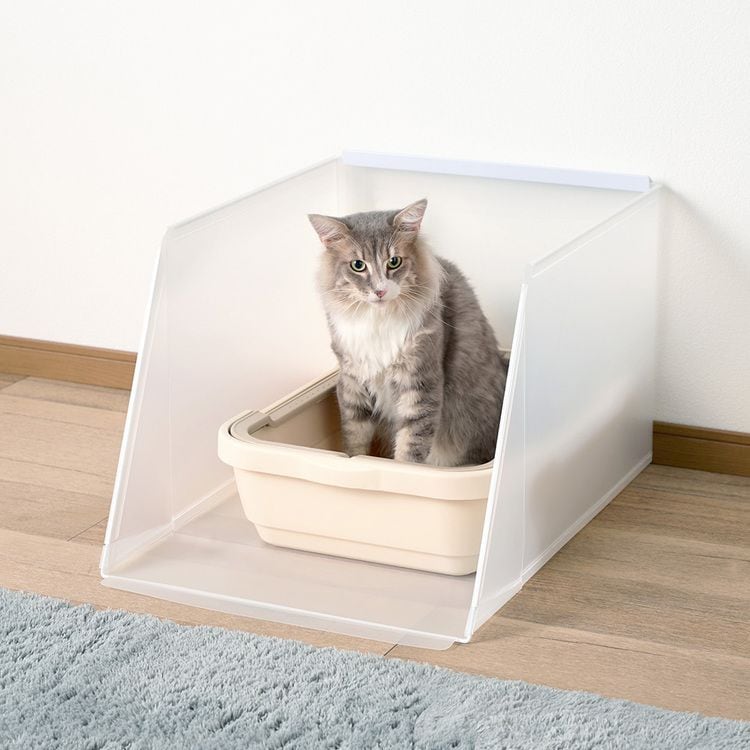 kirePetSnowy 猫用トイレ ボンビアルコン プラスクリーンキャット システムトイレ用 猫