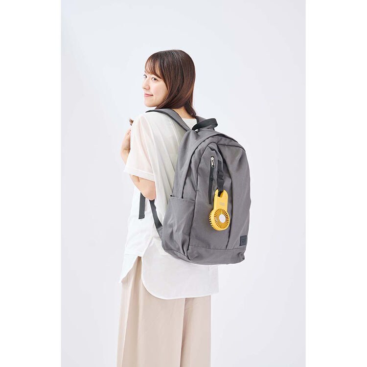 ハンディファン 冷却プレート ラドンナ HFN2 Toffy イエロー 7276795