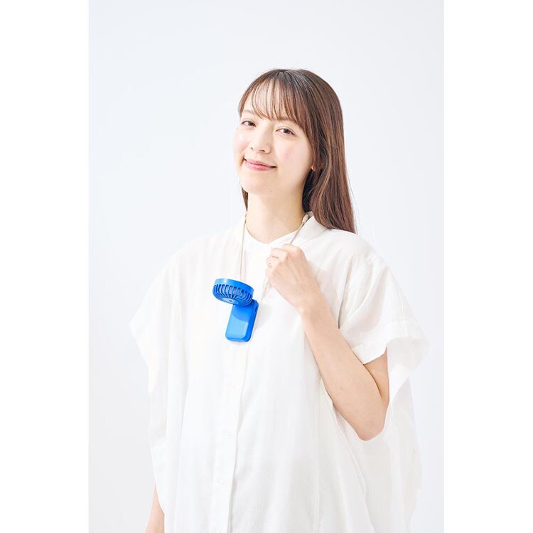 ハンディファン 軽量 3Way ラドンナ Toffy HFN3 フレンチブルー