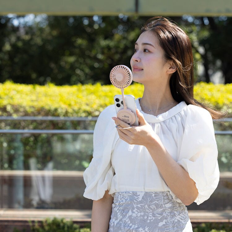 扇風機 小型扇風機 ミニ マグネット iFan Mag アイボリー 7277182