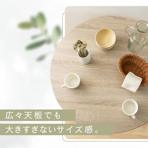 KOEKI �_�C�j���O3�_�Z�b�g 80���E���h AS-V80R(BR) �u���E���y�v���U�Z���N�g�z_5