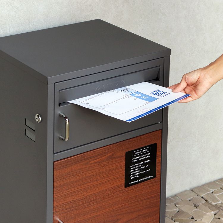 ポスト一体型宅配ボックス 宅配ボックス 宅配ボックス付きポスト