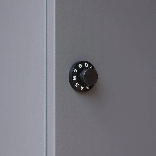 壁掛けポスト ポスト 【Enzo(エンツォ)】 WM-015 グレーMOJYU 錆びにくい おしゃれ ダイヤル_6