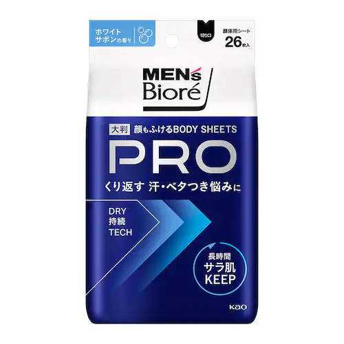 【3個】花王 メンズビオレ 顔もふけるボディシート PRO フルーティーベリーの香り【プラザセレクト】_3