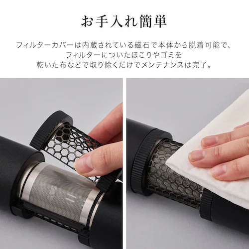 cado ふとん乾燥 ストーンブラック FEN-P01-SB _11