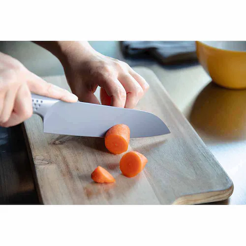 シービージャパン 汚れがつきにくい 三徳包丁 グレー【プラザセレクト】_2