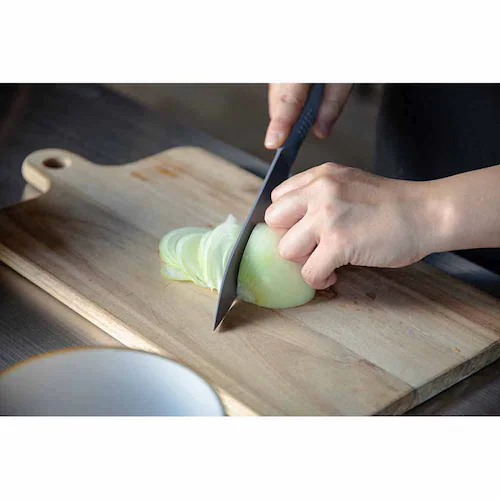 シービージャパン 汚れがつきにくい 三徳包丁 グレー【プラザセレクト】_4