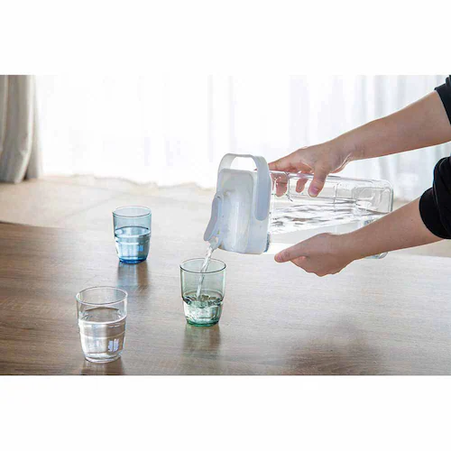 シービージャパン 冷蔵庫に入れたまま注げるジャグ MEGA TANK グレー【プラザセレクト】_5