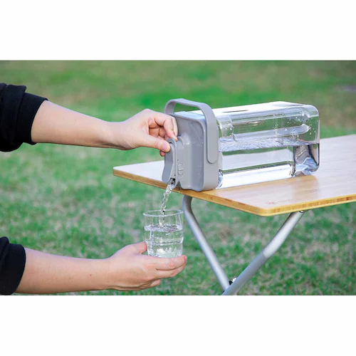 シービージャパン 冷蔵庫に入れたまま注げるジャグ MEGA TANK グレー【プラザセレクト】_6