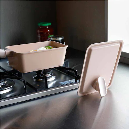 シービージャパン Supot 深型四角フライパン 13×18cm グレー【プラザセレクト】_5