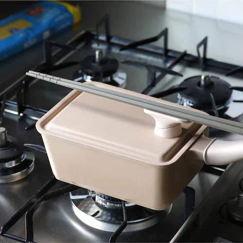 シービージャパン Supot 深型四角フライパン 13×18cm グレー【プラザセレクト】_6