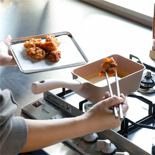 シービージャパン Supot 深型四角フライパン 13×18cm グレー【プラザセレクト】_14