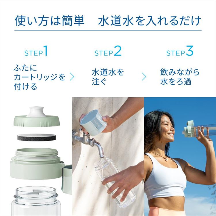 VIIVA 電源不使用　水素発生ボトル+カートリッジ2つ VIIVA 電源不使用 水素発生ボトル+カートリッジ2つ