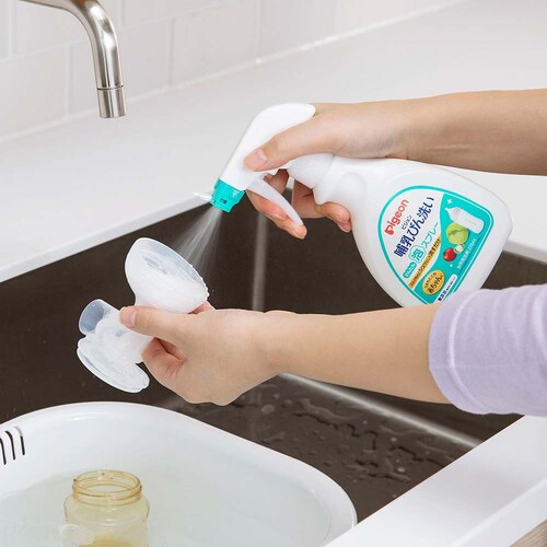 ピジョン 【3個セット】哺乳びん洗い 泡スプレー 替え250ML 【プラザセレクト】_5