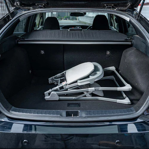 Nebio 自立式折りたたみベビーハイチェアS-1 ブラック【プラザセレクト】_5