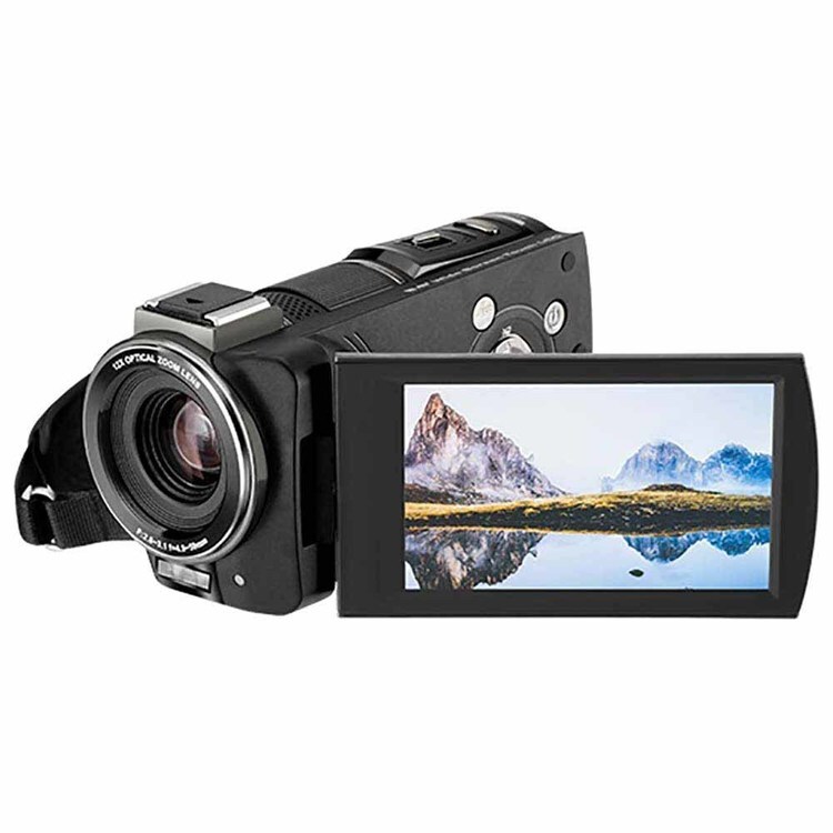 4Kビデオカメラ AN-S101 光学ズーム4Kビデオカメラ【光学ズーム12倍＆高画質4K対応