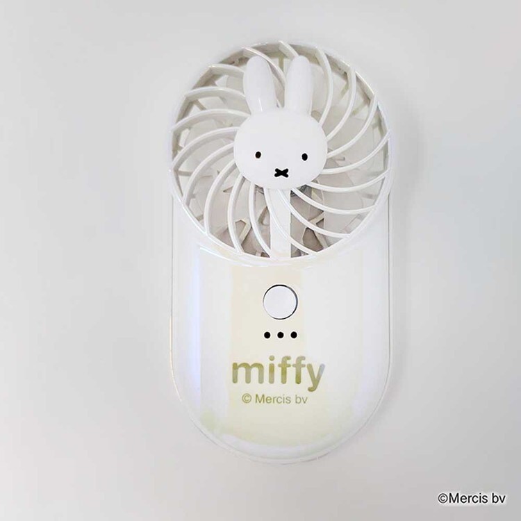 ミッフィー ハンディファン 携帯扇風機 393-PXXP066 ピンク 7280463