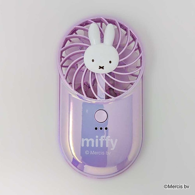 ミッフィーハンディファン　2つセット　扇風機 00149687 040130051000287 149687 ABS、PP BLEUBLEUET MIFFY