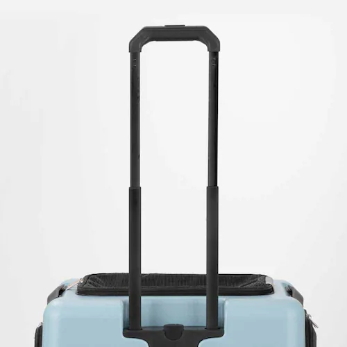 ペットキャリー ペットカート ティーアンドエス PET CARRY PeTiCO  3001-M ブルー×ホワイト電車 通院 犬 猫_13